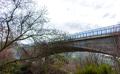 Puente Nuevo de Herrera en Galapagar, Comunidad de Madrid, España