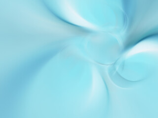 blue abstract fractal background 3d rendering illustration