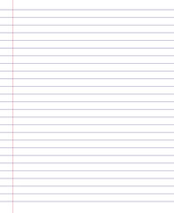 Grid paper. Abstract striped background with color horizontal lines. Geometric pattern for school, wallpaper, textures, notebook. Lined paper blank isolated on transparent background