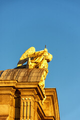 Puerta de Alcalá en la Plaza de la Independencia, Madrid, España