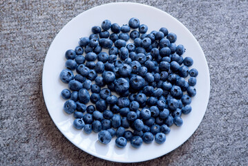 blueberries in a bowl