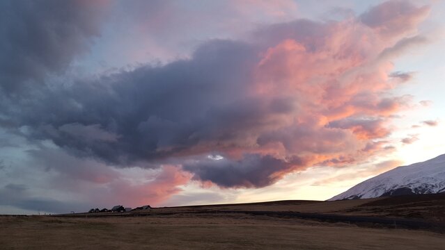 Red Storm Clouds - Helnar - Iceland © FlashDesign