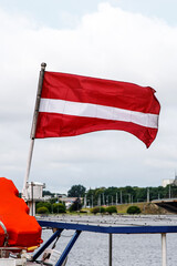 Flag of the Republic of Latvia