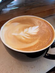 cup of cappuccino