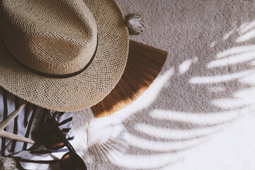 Sommer-Lifestyle-Hintergrund.Summer lifestyle background.