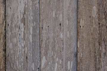 Naklejka premium Old brown plank wood background