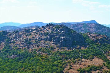 Obraz premium Wildlife refuge landscape in the mountains