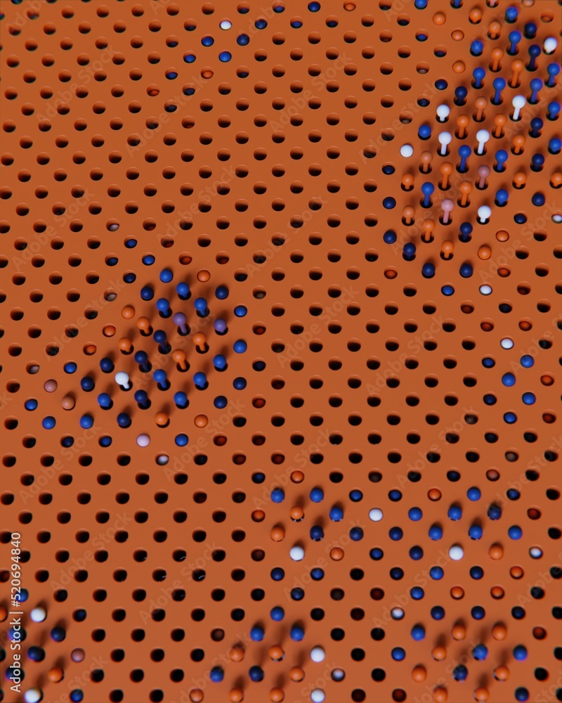 Poster satisfying 3d render in motion animation. abstract animation. loop animation.bright modern seamless 