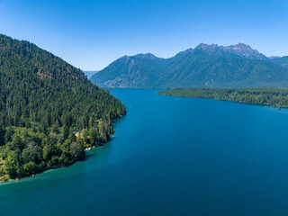 Lake Cushman Washington Aerial