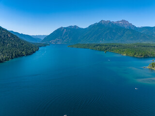 Lake Cushman Washington Aerial