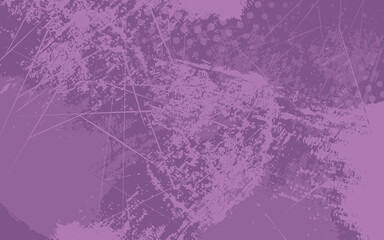 Abstract grunge texture purple color background vector