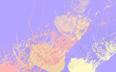 Abstract grunge texture multicolor background vector