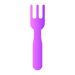 fork gradient icon