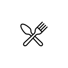 Restaurant line icon vector design