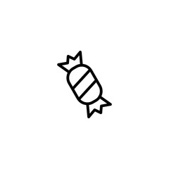 Candy line icon vector design