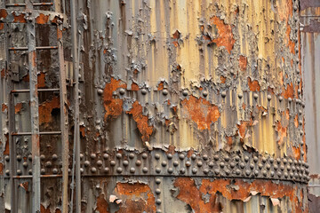 Industrial rust texture