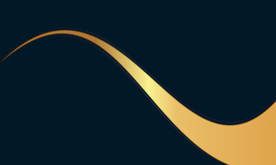 Blue dop abstract background with golden luxury