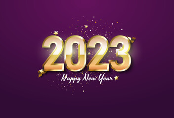 2023 background. happy new year background illustration