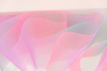 Wallpaper mauve phone.Tulle fabric.iridescent gradient texture.Shiny pink fabric with gradients....