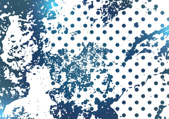 Random spotted abstract background effect, many dots. Simple design. Vector