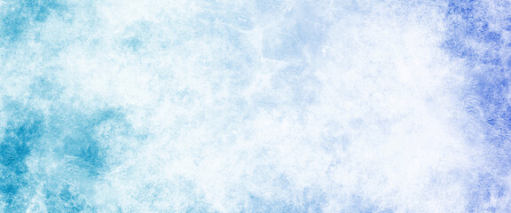 Blue designed grunge texture in vintage background, blue and white painting with cloudy distressed texture and marbled grunge.