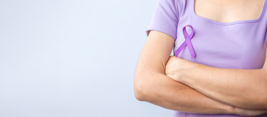 purple Ribbon for Violence, Pancreatic, Esophageal, Testicular cancer, Alzheimer, epilepsy, lupus,...
