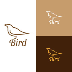 line art logo design, simple vector illustration