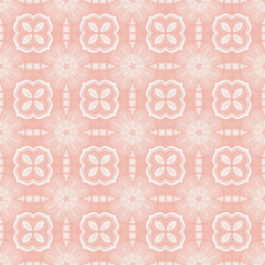 Seamless Background Retro Garden Nature Aboriginal Floral Damask Traditional Pattern Art