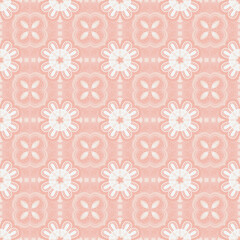 Seamless Background Retro Garden Nature Aboriginal Floral Damask Traditional Pattern Art