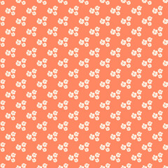 Hand drawn floral seamless pattern design vector