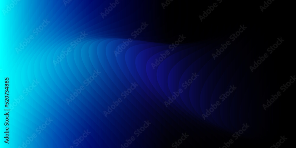 Aufkleber abstract dark blue gradient light background with wave texture smooth curve sheets overlay for moder