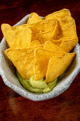 Snack for party , chips , nachos