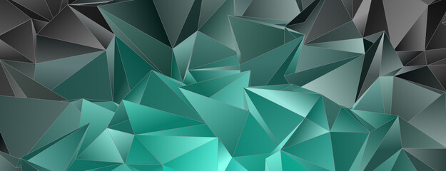 Fototapeta na wymiar abstract geometric 3d background
