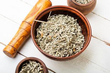 Wormwood herb, medicinal raw materials