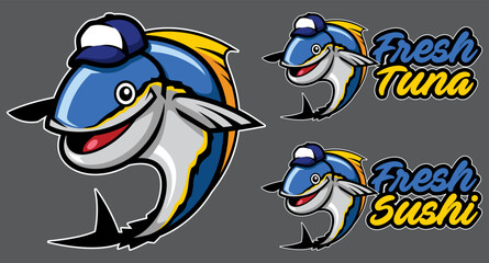 Tuna Fish Mascot