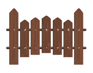 
set cartoon farm village vintage brown gates. 

illustration collection timbers barriers. railing 

vintage home door entrance 
