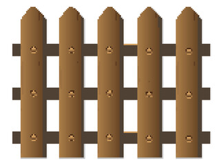 
set cartoon farm village vintage brown gates. 

illustration collection timbers barriers. railing 

vintage home door entrance 
