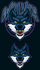 Wolves Team Mascot
