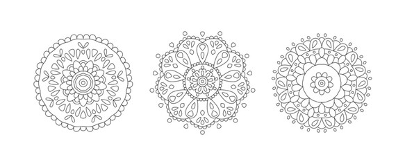 Mandala Set - Vector Pattern