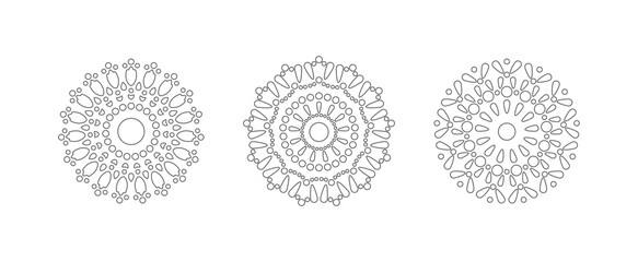 Mandala Set - Vector Pattern