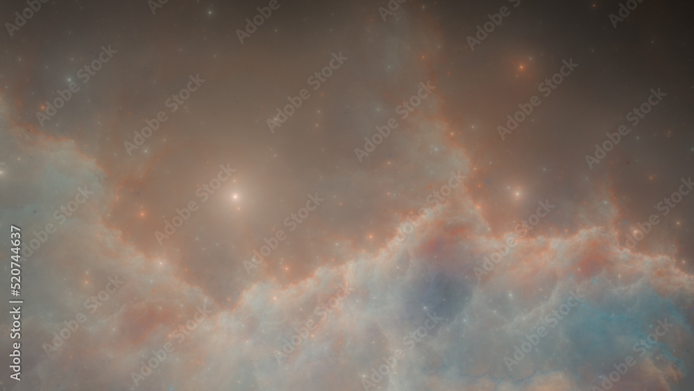 Wall mural cloud flash nebula - fictional nebula - great for gaming and sci-fi related content