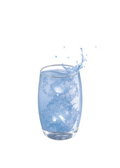 en verre, eau, boire, liquide, blanc, transparent, bleu, froid, clair, boisson, coupe, comprimé, propre, glace, frais, effervescent, sain, pureté