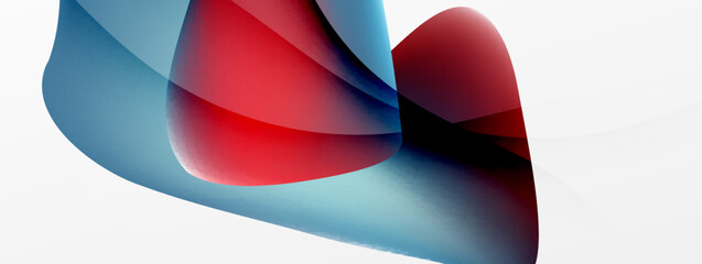 Abstract background. Fluid gradient color wave template for wallpaper, banner, background or landing