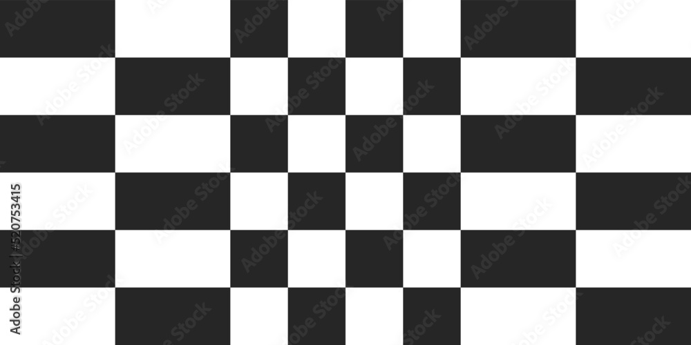 Poster Decor design of checkered alternating cells. Checkerboard print design seamless and tiled.