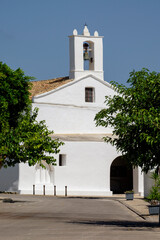 iglesia de Sant llorenç de balàfia, siglo XVIII, Sant llorenç, Ibiza, balearic islands, Spain