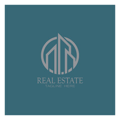 Real Estate Business Logo icon illustration Template, Building, Property Development, and Construction Logo Vector
