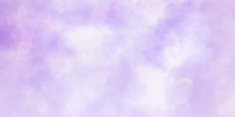 Abstract watercolor blue sky with clouds Retro Washed Out Effect. Ethnic Tie Dye Blue Watercolor background. Light grey bubbly cloud patterns and textures watercolor background.	