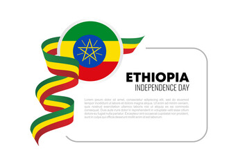 Ethiopia independence day background for national celebration May 28.