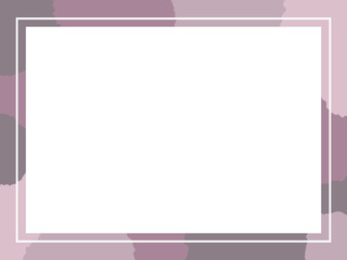 抽象的な模様のフレーム　横位置　ピンク