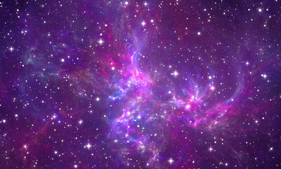 Obraz premium background with stars